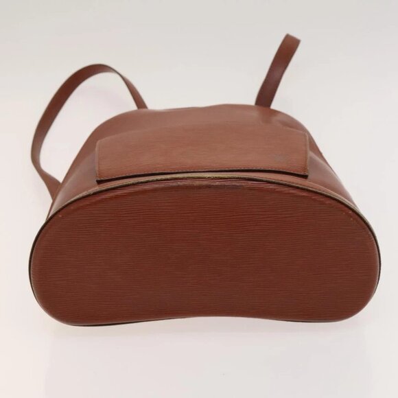 LOUIS VUITTON Epi Coblanc Shoulder Bag Brown M52293 LV Auth 120747 - Picture 5 of 14
